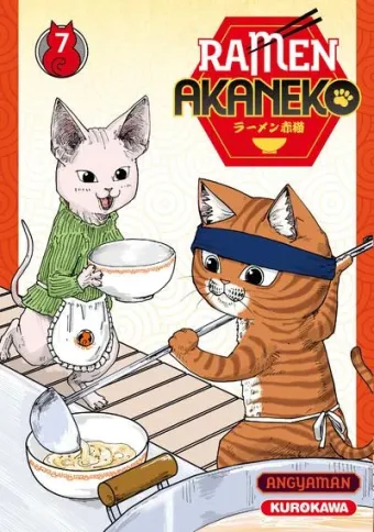 Couverture du manga Ramen akaneko Tome 7