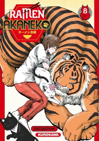 Couverture du manga Ramen akaneko Tome 8