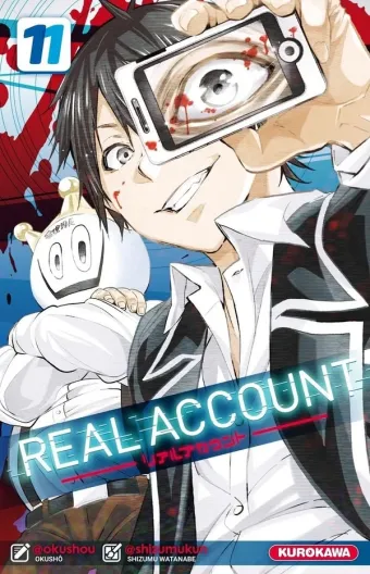 Couverture du manga Real account Tome 11
