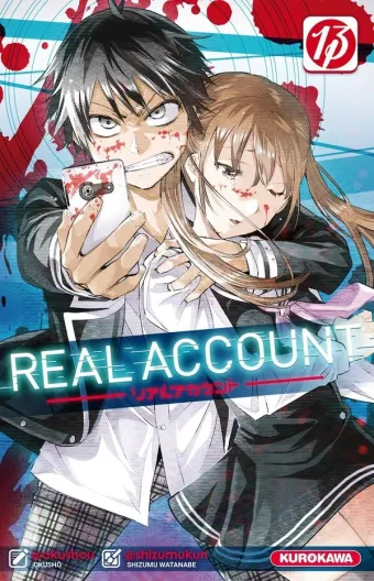 Couverture du manga Real account Tome 13