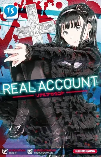 Couverture du manga Real account Tome 15