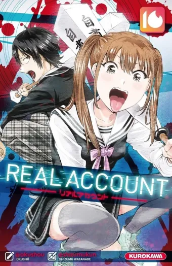 Couverture du manga Real account Tome 16