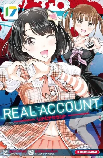Couverture du manga Real account Tome 17
