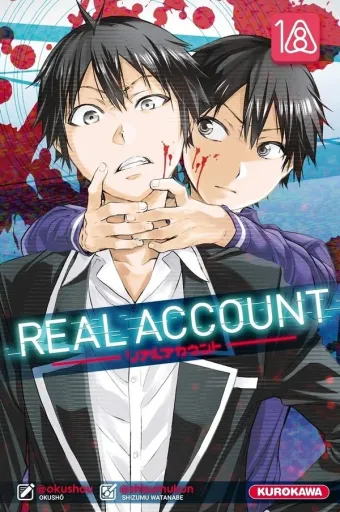 Couverture du manga Real account Tome 18