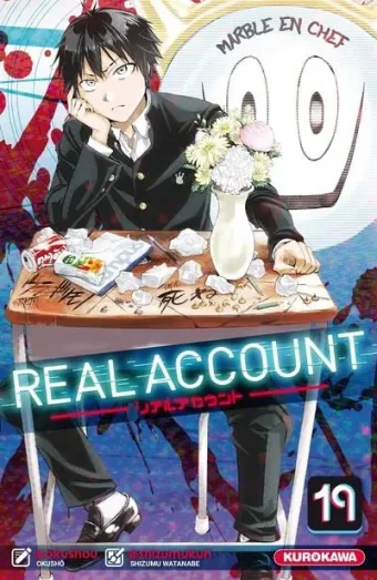 Couverture du manga Real account Tome 19