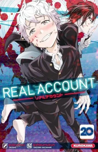 Couverture du manga Real account Tome 20
