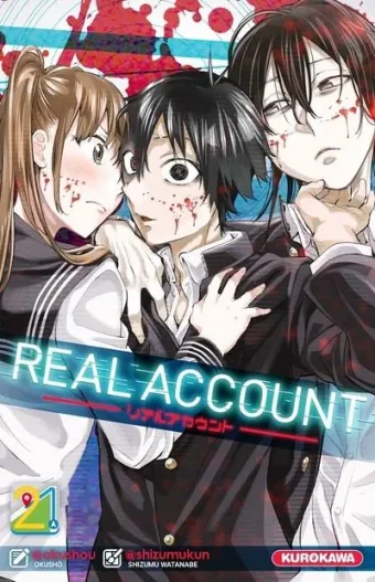 Couverture du manga Real account Tome 21