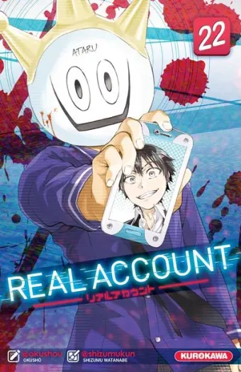 Couverture du manga Real account Tome 22