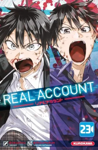 Couverture du manga Real account Tome 23