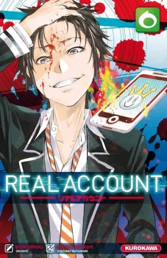 Couverture du manga Real account Tome 6