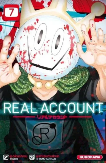 Couverture du manga Real account Tome 7