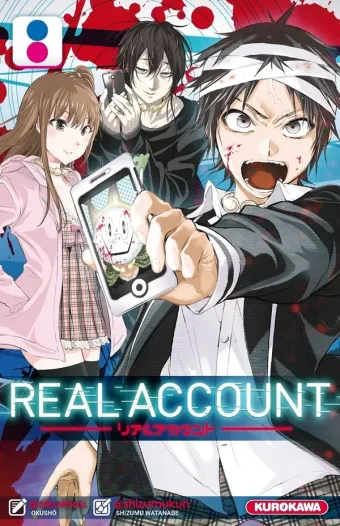 Couverture du manga Real account Tome 8
