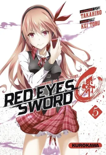 Couverture du manga Red eyes sword – Akame ga kill ! Zero Tome 5