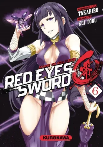 Couverture du manga Red eyes sword – Akame ga kill ! Zero Tome 6