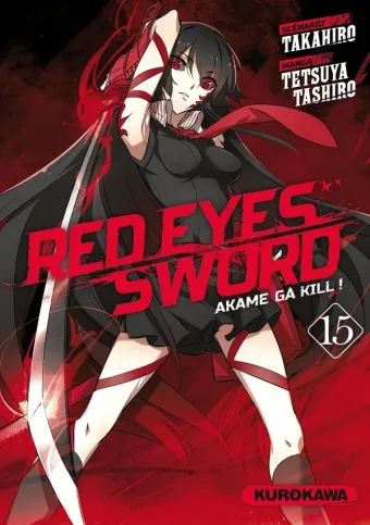 Couverture du manga Red eyes sword – akame ga kill ! Tome 15