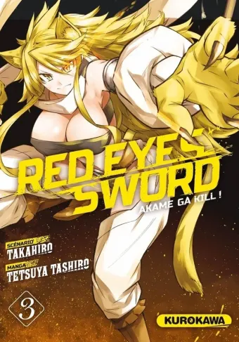 Couverture du manga Red eyes sword – akame ga kill ! Tome 3