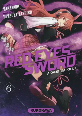 Couverture du manga Red eyes sword – akame ga kill ! Tome 6