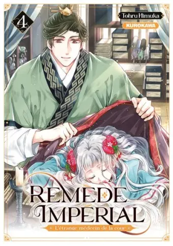Couverture du manga Remède impérial – l’étrange médecin de la cour Tome 4