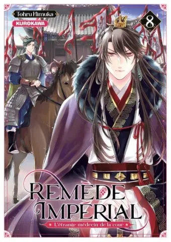 Couverture du manga Remède impérial – l’étrange médecin de la cour Tome 8
