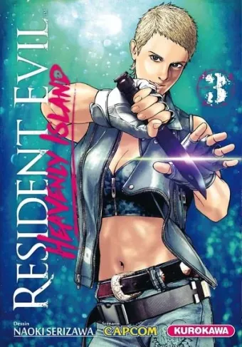 Couverture du manga Resident evil – heavenly island Tome 3