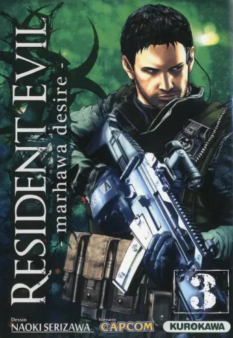 Couverture du manga Resident evil – Marhawa desire Tome 3