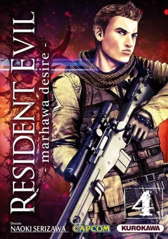 Couverture du manga Resident evil – Marhawa desire Tome 4