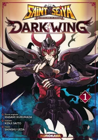 Couverture du manga Saint Seiya – les chevaliers du zodiaque – dark wing Tome 1