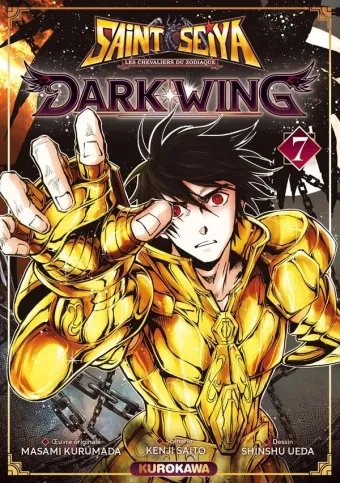 Couverture du manga Saint Seiya – les chevaliers du zodiaque – dark wing Tome 7