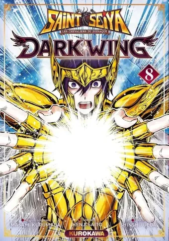 Couverture du manga Saint Seiya – les chevaliers du zodiaque – dark wing Tome 8
