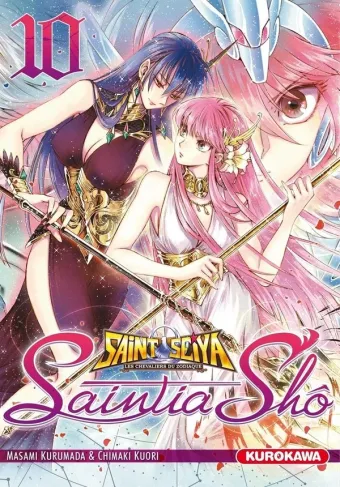 Couverture du manga Saint Seiya – les chevaliers du zodiaque – Saintia Shô Tome 10