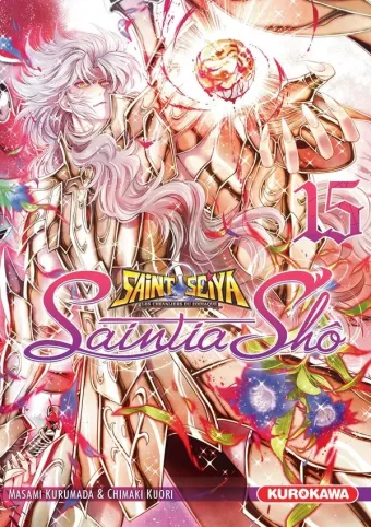 Couverture du manga Saint Seiya – les chevaliers du zodiaque – Saintia Shô Tome 15