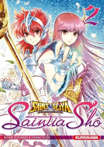 Couverture du manga Saint Seiya – les chevaliers du zodiaque – Saintia Shô Tome 2
