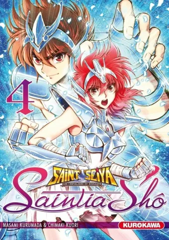 Couverture du manga Saint Seiya – les chevaliers du zodiaque – Saintia Shô Tome 4