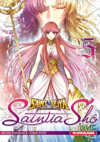 Couverture du manga Saint Seiya – les chevaliers du zodiaque – Saintia Shô Tome 5