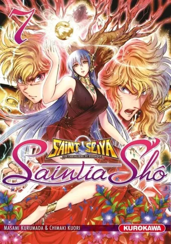 Couverture du manga Saint Seiya – les chevaliers du zodiaque – Saintia Shô Tome 7