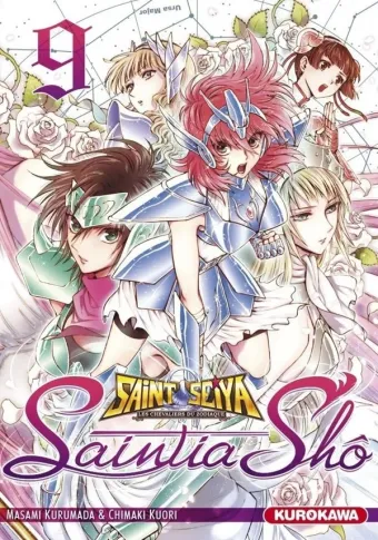 Couverture du manga Saint Seiya – les chevaliers du zodiaque – Saintia Shô Tome 9