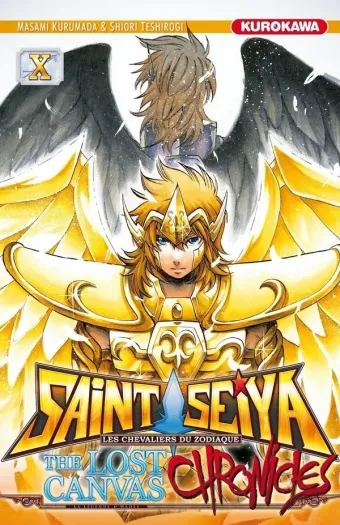 Couverture du manga Saint Seiya – les chevaliers du zodiaque – the lost canvas – la légende d’Hadès – chronicles Tome 10