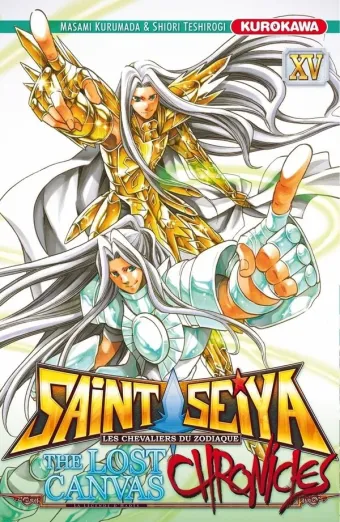 Couverture du manga Saint Seiya – les chevaliers du zodiaque – the lost canvas – la légende d’Hadès – chronicles Tome 15