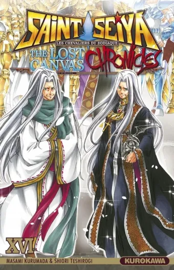 Couverture du manga Saint Seiya – les chevaliers du zodiaque – the lost canvas – la légende d’Hadès – chronicles Tome 16