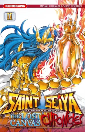 Couverture du manga Saint Seiya – les chevaliers du zodiaque – the lost canvas – la légende d’Hadès – chronicles Tome 2