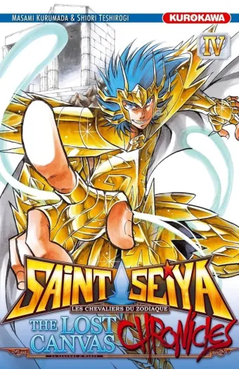 Couverture du manga Saint Seiya – les chevaliers du zodiaque – the lost canvas – la légende d’Hadès – chronicles Tome 4
