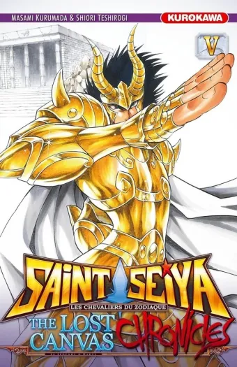 Couverture du manga Saint Seiya – les chevaliers du zodiaque – the lost canvas – la légende d’Hadès – chronicles Tome 5