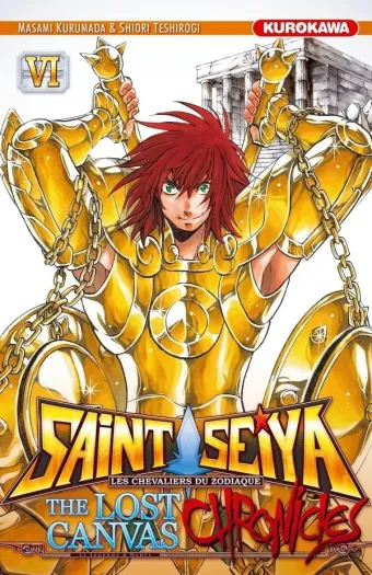 Couverture du manga Saint Seiya – les chevaliers du zodiaque – the lost canvas – la légende d’Hadès – chronicles Tome 6