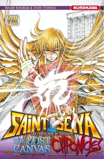 Couverture du manga Saint Seiya – les chevaliers du zodiaque – the lost canvas – la légende d’Hadès – chronicles Tome 8