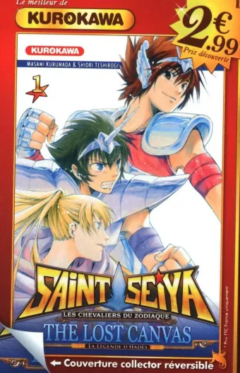 Couverture du manga Saint-Seiya – les chevaliers du zodiaque – the lost canvas – la légende d’Hadès Tome 1