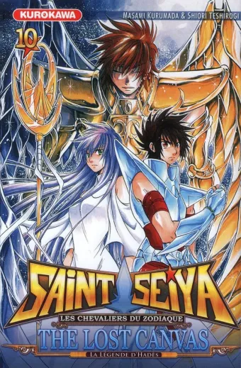 Couverture du manga Saint-Seiya – les chevaliers du zodiaque – the lost canvas – la légende d’Hadès Tome 10