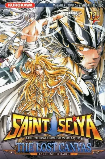 Couverture du manga Saint-Seiya – les chevaliers du zodiaque – the lost canvas – la légende d’Hadès Tome 11
