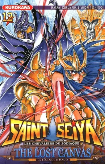 Couverture du manga Saint-Seiya – les chevaliers du zodiaque – the lost canvas – la légende d’Hadès Tome 12