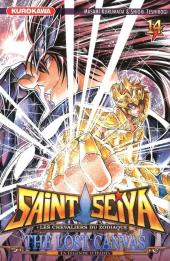 Couverture du manga Saint-Seiya – les chevaliers du zodiaque – the lost canvas – la légende d’Hadès Tome 14