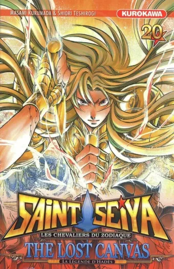 Couverture du manga Saint-Seiya – les chevaliers du zodiaque – the lost canvas – la légende d’Hadès Tome 20